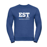 EST BASKETBALL crewneck pusa, unisex