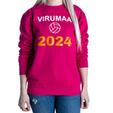 UUS! Virumaa võrkpall 2024 unisex pusa roosa
