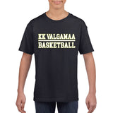 KK VALGAMAA MUST T-särk, LASTE