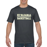 KK Valgamaa T-särk, must