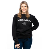 Virumaa võrkpall unisex pusa must