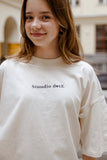 dotE OVERSIZED T-SÄRK, Natural