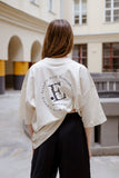 dotE OVERSIZED T-SÄRK, Natural