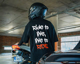 Cars & Coffee "Ride to Live" Oversized T-särk, Must