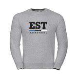 EST BASKETBALL crewneck pusa, unisex