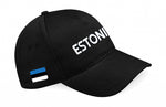 Team Estonia nokamüts, must