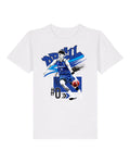 HENRI DRELL #0 white t-shirt, unisex