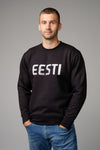 "ÜHES RÜTMIS" CREWNECK pusa, Must