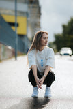 EESTI JALGPALLIKOONDISE Oversized "Siil" t-särk, Natural