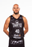Tartu Ülikool 26/27 must mängusärk - nime ja numbriga