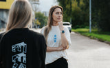 EESTI JALGPALLIKOONDISE Oversize "Rukkilill" T-särk, must