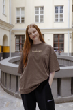 dotE OVERSIZED T-SÄRK, mocha