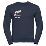 TEAM ESTONIA NAVY crewneck pusa, unisex