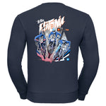 TEAM ESTONIA NAVY crewneck pusa, unisex
