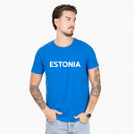 Team Estonia meeste T-särk, sinine