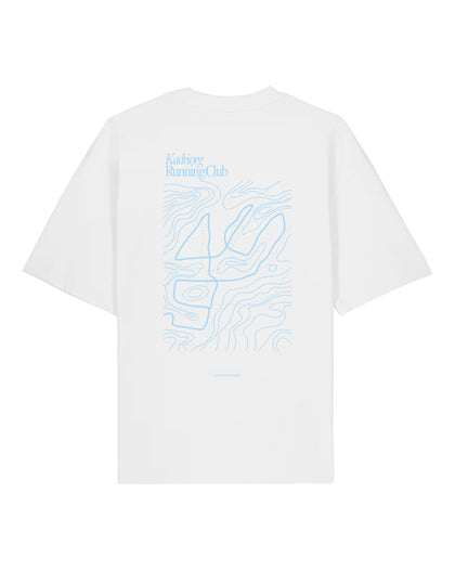 Kadriorg Running Club Oversized t-särk, Valge