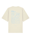 Kadriorg Running Club Oversized t-särk, Natural