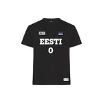 HENRI DRELL #0 Replica oversized black t-shirt, unisex
