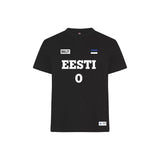 HENRI DRELL #0 Replica oversized black t-shirt, unisex