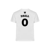 HENRI DRELL #0 Replica white oversized t-shirt, unisex