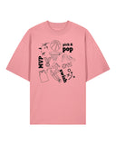 Mailis Pokk OVERSIZED T-SÄRK "Swish", Roosa