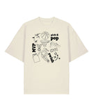 Mailis Pokk OVERSIZED T-SÄRK "Swish", Naturaalne valge