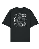 Mailis Pokk OVERSIZED T-SÄRK "Swish", Must