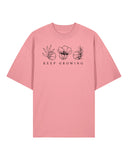 Mailis Pokk OVERSIZED T-SÄRK "Keep Growing", Roosa