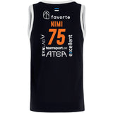 KK Viimsi EST-LAT 26/27 MUST mängusärk - NIME ja NUMBRIGA