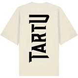 Tartu Ülikool OVERSIZED T-SÄRK, Naturaalne valge