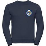 Läänemaa Spordikooli crewneck pusa, tumesinine
