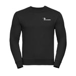 Pärnu Spordikool crewneck pusa, must