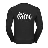 Pärnu Spordikool crewneck pusa, must