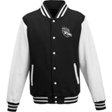 "RAVENS" College jakk, must/valge