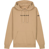 dotE Premium kapuutsiga pusa, unisex, latte