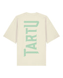 Tartu Ülikool OVERSIZED T-SÄRK, Naturaalne valge