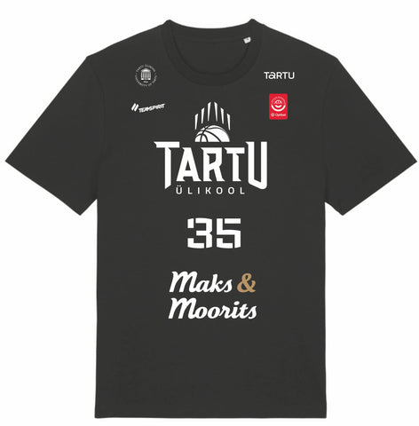 Tartu Ülikool 25/26 Replica t-särk - nime ja numbriga