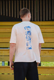 EESTI JALGPALLIKOONDISE Oversized "Siil" t-särk, Natural