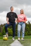EESTI JALGPALLIKOONDISE Oversized "Tüdrukud on mängus" t-särk ,roosa
