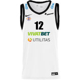 BC PÄRNU EST-LAT 26/27 VALGE mängusärk - NIME ja NUMBRIGA
