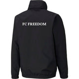 FC Freedom Puma teamRISE All Weather Jacket jr, black