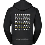 Meeste Lukuga Pusa, Väike Logo Rinnal