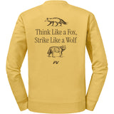 FV SPORT crewneck pusa, unisex, kollane