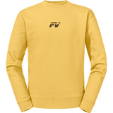 FV SPORT crewneck pusa, unisex, kollane