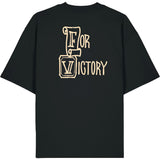 FV SPORT OVERSIZED T-SÄRK, Must