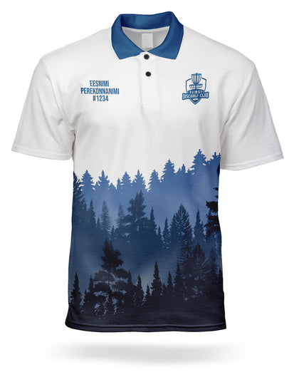 VIIMSI DISCGOLF CLUB POLO SÄRK, valge