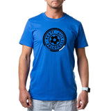 Eesti jalgpallikoondise  samet trükiga T-särk (sinine või must)